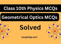 Geometrical Optics MCQs
