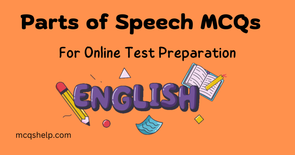 Parts of Speech MCQs