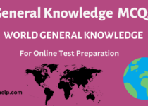 World General Knowledge MCQs