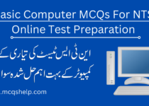 Basic Computer MCQs For NTS