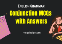 Conjunction MCQs with Answers for Online Test Preparation