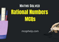 Rational Numbers MCQs